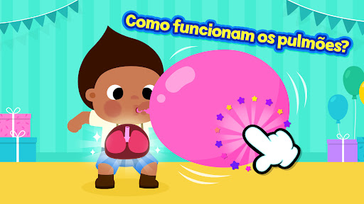 Visualização do aplicativo