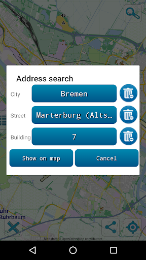 Map of Bremen offline Screen 3