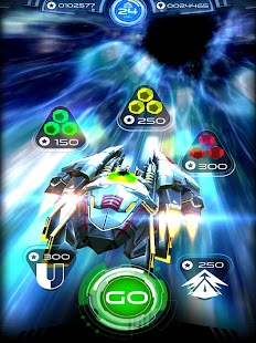 Galaxy Warrior: Captura de tela do Ataque Alienígena