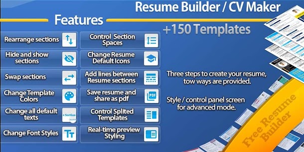 Resume builder  – CV maker 1