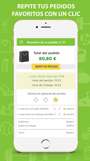 Mayday nutrition Screen 3