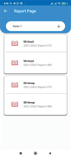 Android application YRU Mobile screenshort