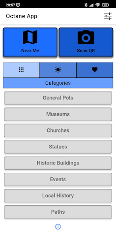 Android application Octane screenshort
