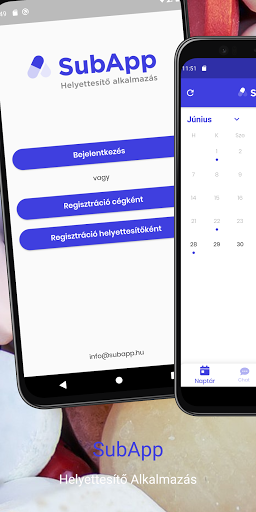 Android application SubApp screenshort