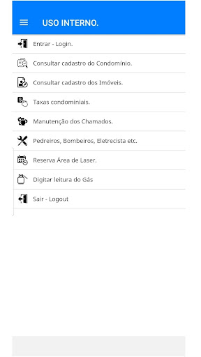 Android application Reis Condomínios screenshort