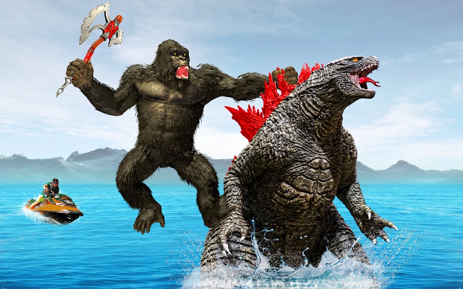 Gorilla city attack king Kong 1.0.0 APK + Mod (Free purchase) for Android