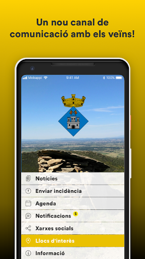 Android application Ajuntament de Vilajuïga screenshort