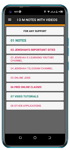 Android application IOM NOTES (DIPLOMA) screenshort