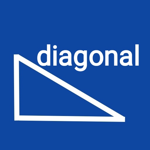 diagonal calculator logo