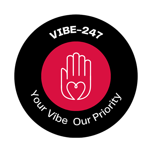 VIBE-247 logo