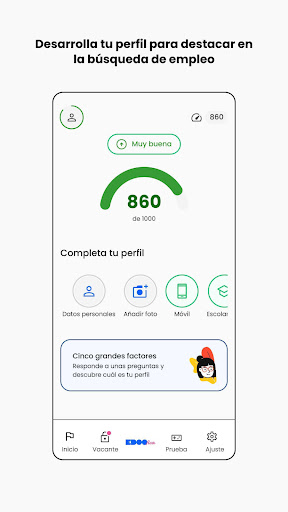 Android application Edoo España - Empleo y Estudio screenshort