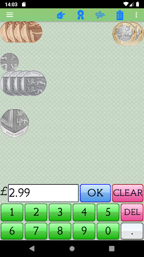 Calculating UK Pound for Kids Screen 2