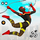 Spider Rope Hero: Black Spider icon