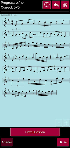 Real Music Dictations Screen 3