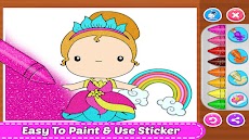 Glitter Coloring Book For Kidsのおすすめ画像4