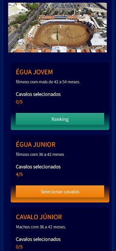Android application Pisteiro screenshort