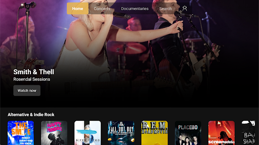 Android application Staccs - Android TV screenshort