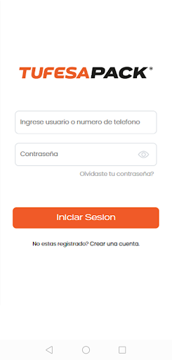 Android application TufesaPack screenshort