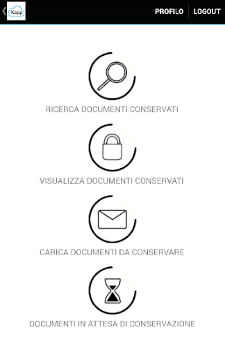 KloudarchiveApp Screen 2