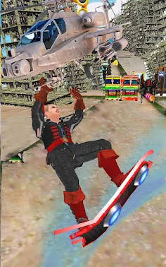 Subway Spider Hoverboard Run - Screenshot 4