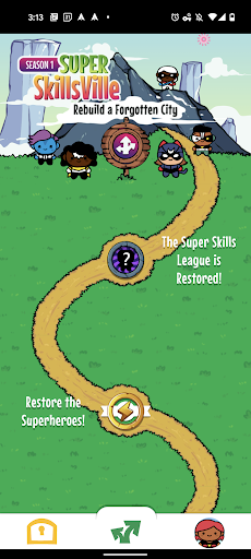 Android application Super Skills screenshort