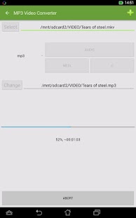 MP3 Video Converter Captura de tela