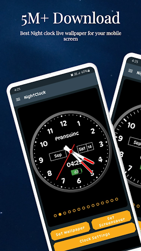 Night Clock Screenshot 1 - AppWisp.com