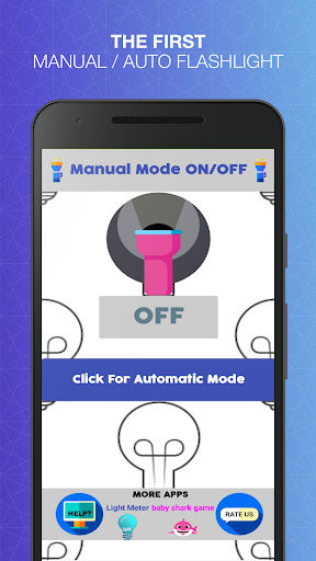 Android application AUTO flash: Auto flash Light screenshort