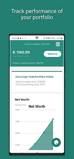 einvestment - Mutual Funds Screen 2