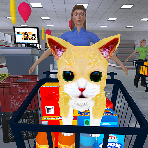 Cute Kitten Games: SuperMarket 2.0 Icon