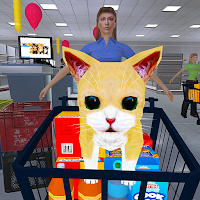 Kitten Cat Craft:Destroy Super Market Ep2