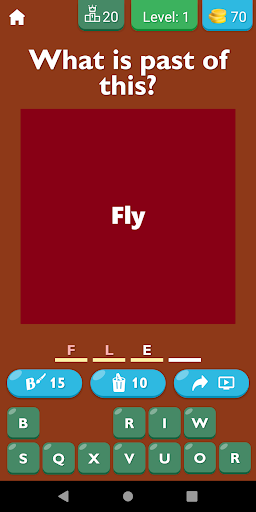 Guess The Past Tense Game