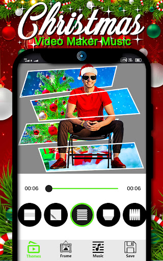 Christmas video maker music Screenshot