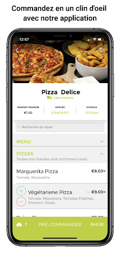 Pizza Delice Screen 2
