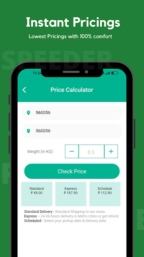 Speeder : Courier Delivery App Screen 3
