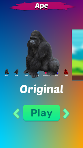 Android application Animal Meme Simulator 63 Ape screenshort