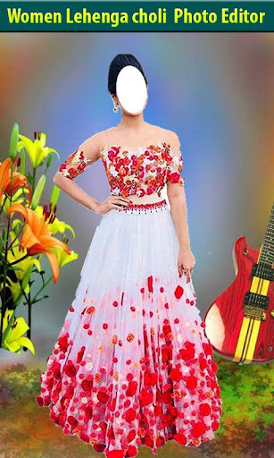 Girl Lehengacholi Photo Editor Screen 3