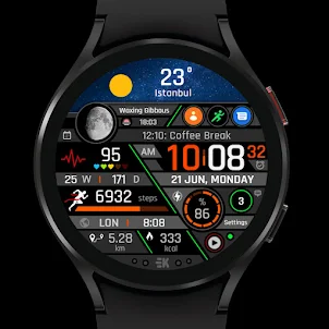 Realistic Info - Watch Face