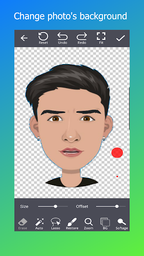 Android application Quick Background Eraser screenshort