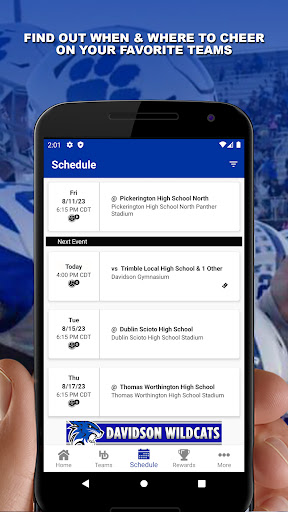 Hilliard Davidson Wildcats Screen 2