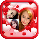 Pink Love Valentine Collage icon