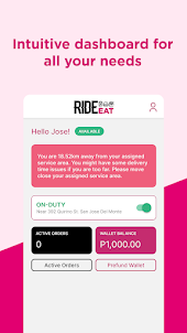 Ride Eat Delivery (Rider)