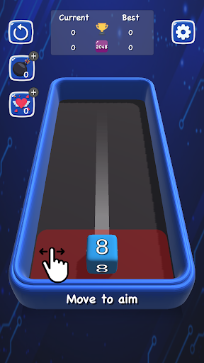 Android application Infinite Merge: 2048 3D Puzzle screenshort