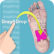 Drag&Drop Reflexology (foot) - Androidアプリ