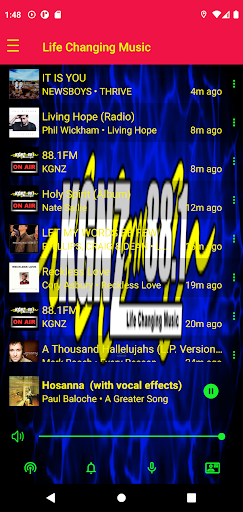 KGNZ Radio Screen 3