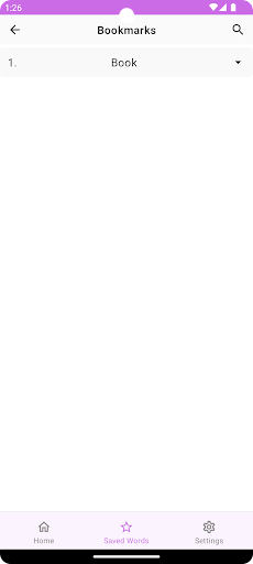 Quick Dictionary Screen 2