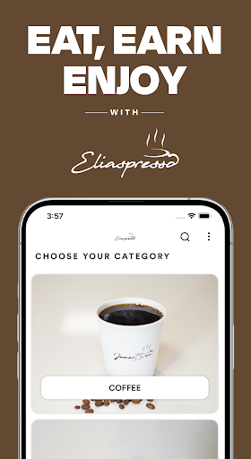 Android application Eliaspresso screenshort