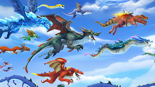 Hungry Dragon MOD APK v4.6 (Unlimited Money/Unlimited Gems) Gallery 2