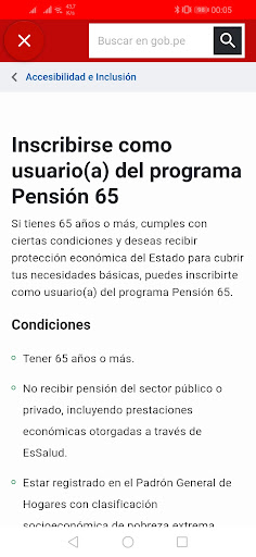 Pensión 65