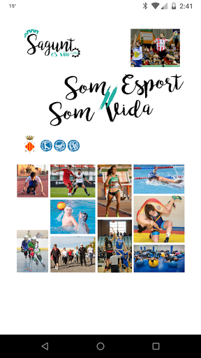Android application Reservas Deportes Sagunto screenshort